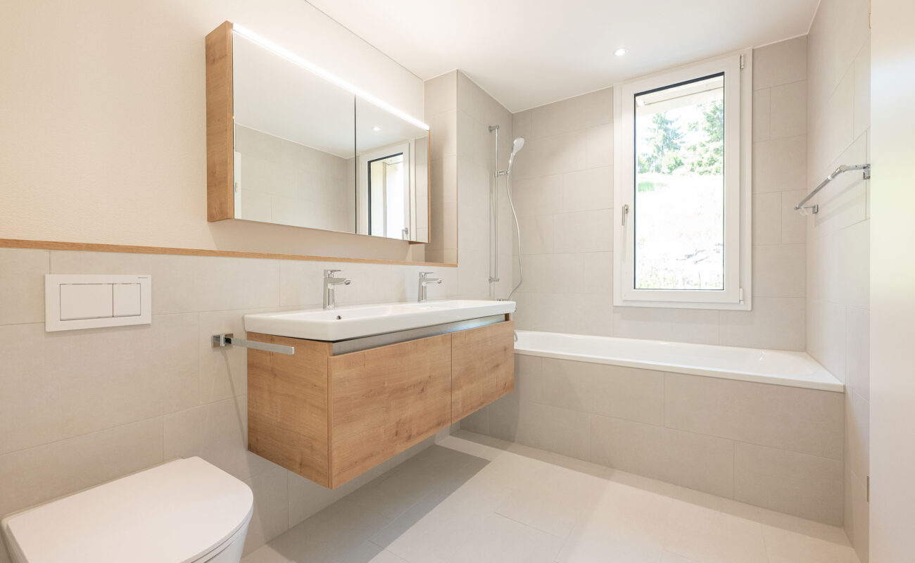 Mehrfamilienhäuser und Einfamilienhaus Tannerhof, Birrhard AG