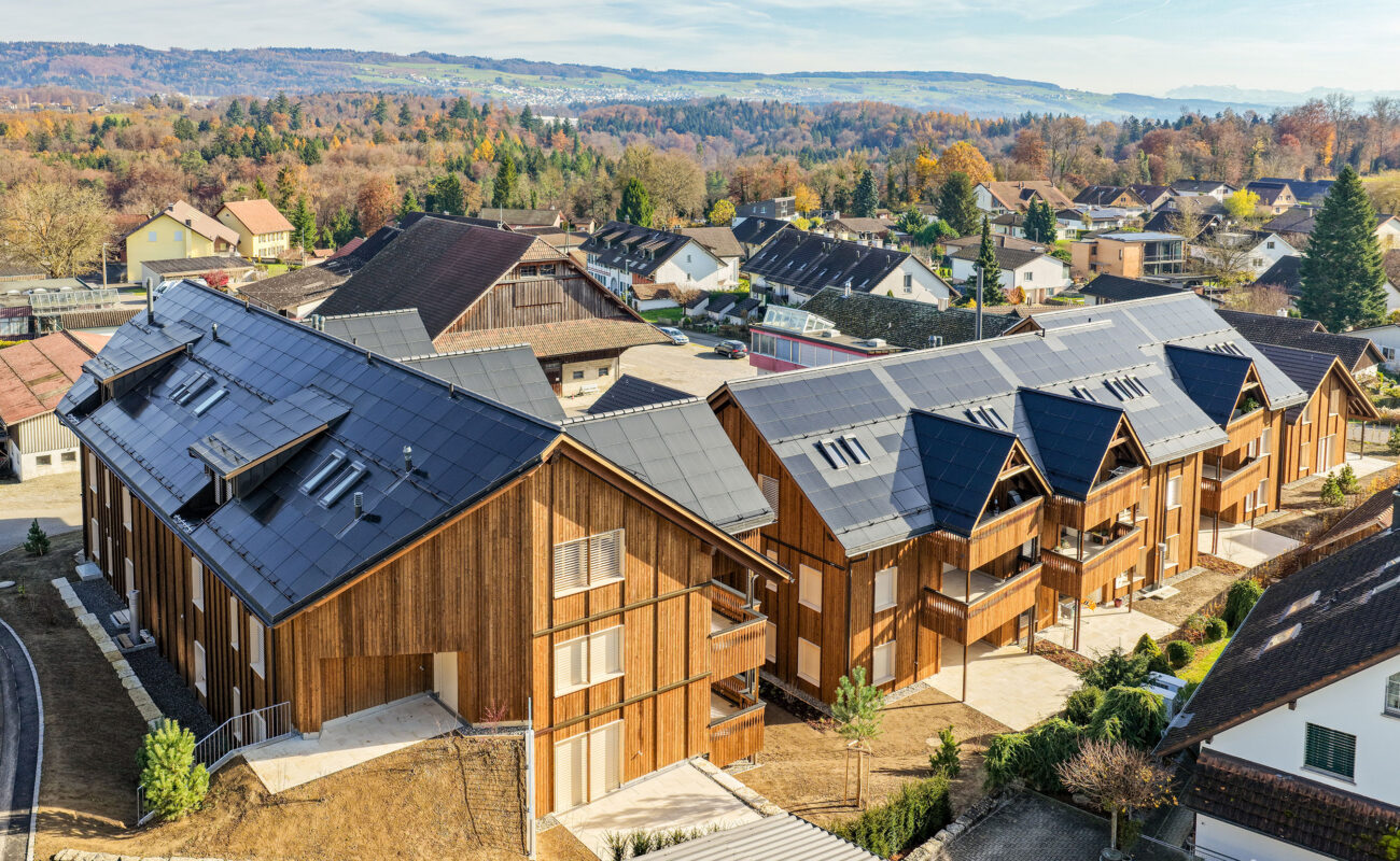 Mehrfamilienhäuser und Einfamilienhaus Tannerhof, Birrhard AG